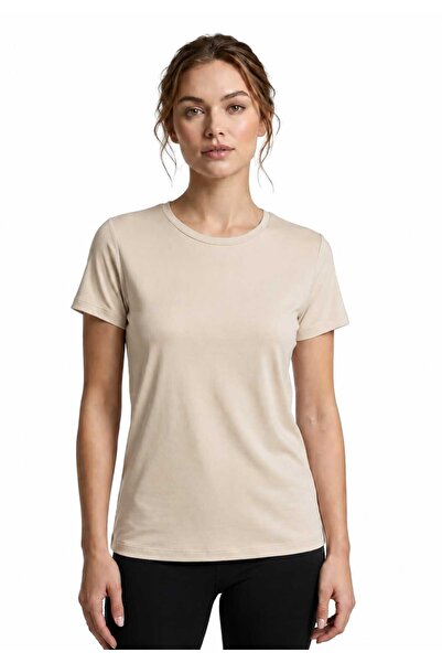Nihomall20 Tricou de bază Bamboo (Jiber) Țesătură confortabilă, ușoară și res...