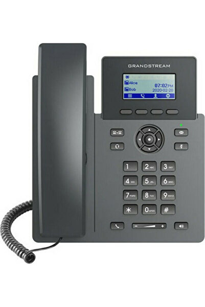 GRANDSTREAM GRP2601P Ενσύρματο τηλέφωνο IP με 2 γραμμές Μαύρο