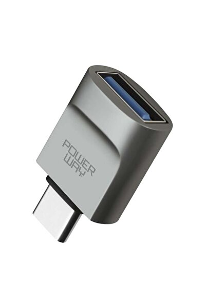 OSKA GLOBAL Powerway Type-C to Usb-A 3.0 Female Otg Converter Adapter