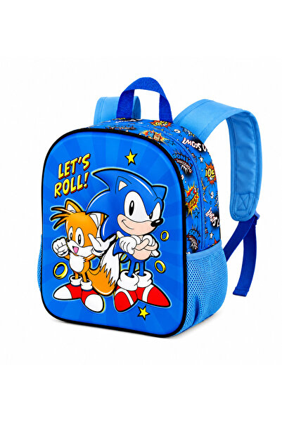 Sonic Ghiozdan 3D, & Tails, 31 x 26 cm