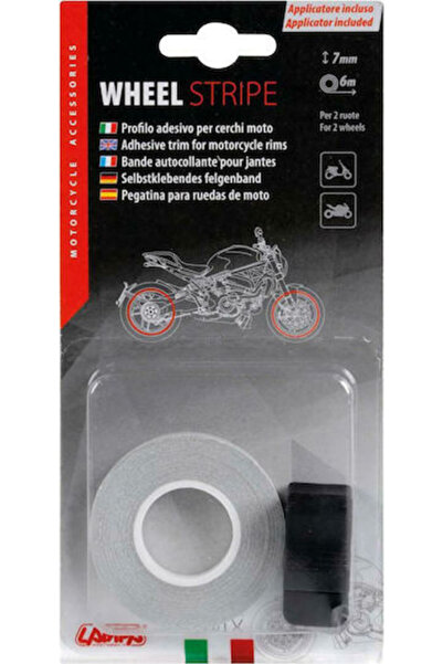Lampa Αυτοκόλλητη Ταινία Ζάντας 600εκ x 7χιλ. Αυτοκόλλητη Ταινία Ζάντας Λευκή...