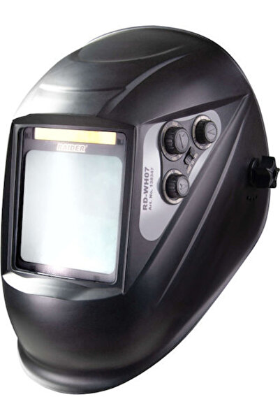 Raider Μάσκα συγκόλλησης με οπτικό πεδίο 100x98mm, Μαύρο, Κωδικός: 138347