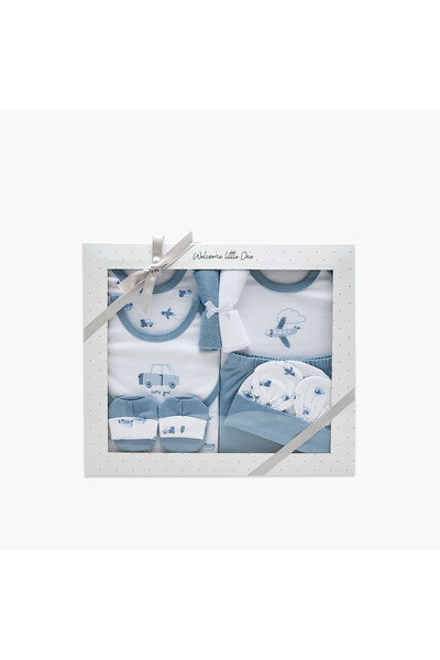 Juniors Set of 9 Clothing Gift Set with Vehicle Print