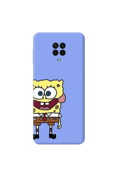 Other Xiaomi Redmi Note 9 Pro Spong 2 Light Purple Colored Silicone TPU Θήκη