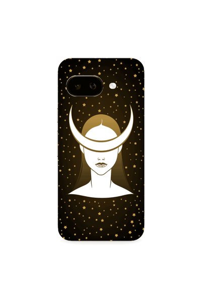 Other Google PIXEL 9A Moon eyes Transparent Silicone TPU Θήκη