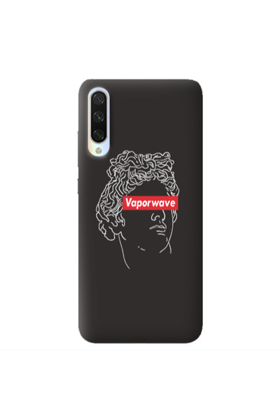 Other Xiaomi Mi 9 Lite Vaporwave Black Colored Silicone TPU Θήκη