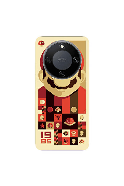 Other Honor Magic 8 Lite Super mario Transparent Silicone TPU Θήκη
