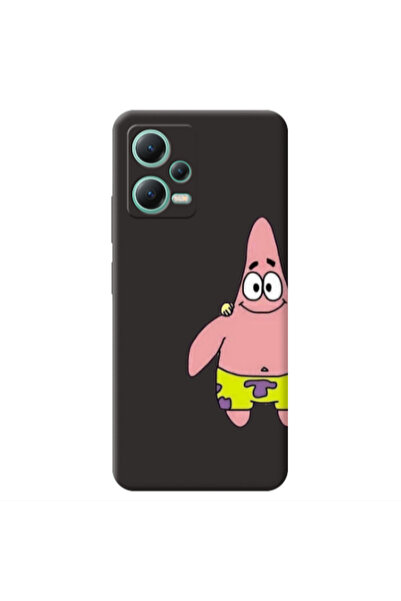 Other Xiaomi Redmi Note 12 Pro 5G Spong 1 Black Colored Silicone TPU Θήκη