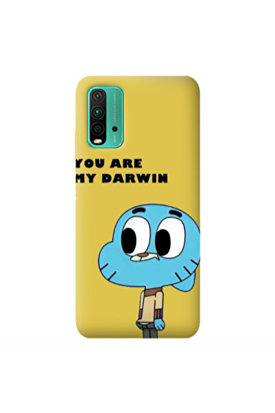 Other Xiaomi Poco M3 You are my darwin Yellow Colored Silicone TPU Θήκη