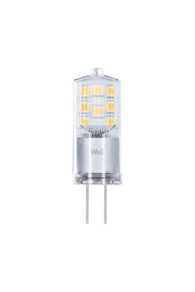 OEM Bec LED Well G4 3W 320 lumeni 12V, formă capsulă, lumină rece