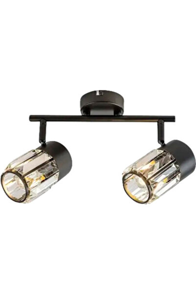 OEM Rabalux Venaro E14 προβολείς ράγας max. 2x15W, μαύρο/γυαλί