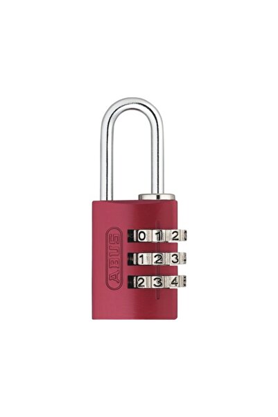 OEM Abus 20mm, belciug ø3mm, cifru, red