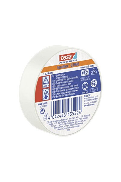 OEM tesa електроизолираща лента бяла 15 мм x 10 м