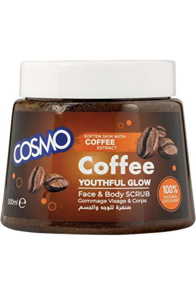 CD Cosmo Designs Cosmo Skin Care Coffee Youthful Glow Face & Body Scrub 500ml...