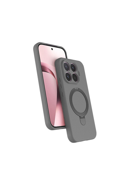 m.tk moveteck Xiaomi Mi 17T Uyumlu Kılıf Magsafe Halkalı Extra Standlı içi Ka...