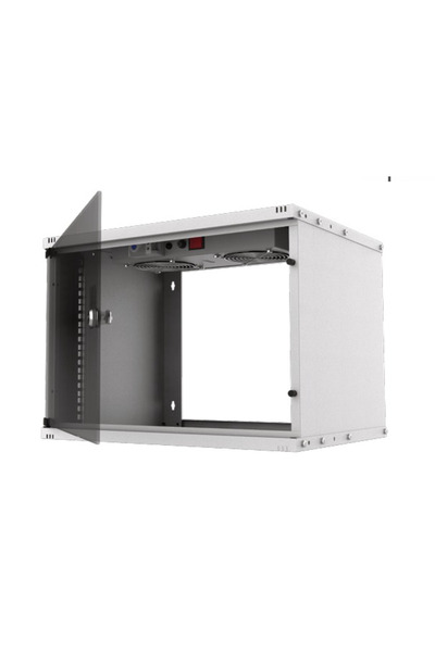 AGER 4U 510X400Mm Wall Mounted White Cabinet Demountable Soho Ag-Sh04U5140B1-...