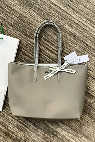 Lacoste Kids Women's Concept Fashion Versatile Large Capacity Zipper Handbag ...
