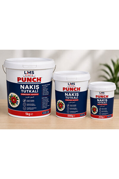 LMS Punch ve nakış tutkalı