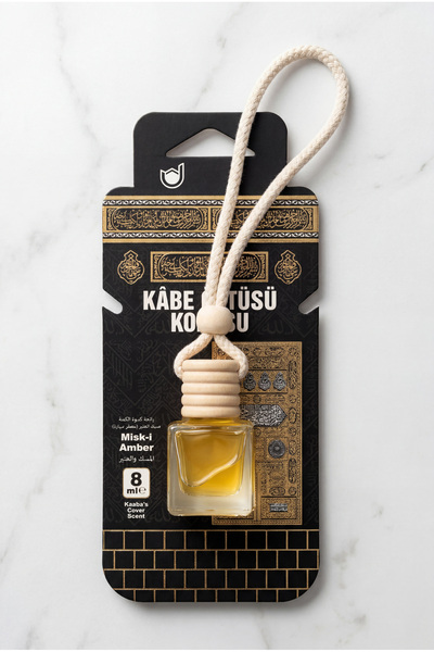 Umreci Anne Premium Kâbe Örtüsü Kokusu 8 ml | Kalıcı Lüks Oto Araba Kokusu Ar...
