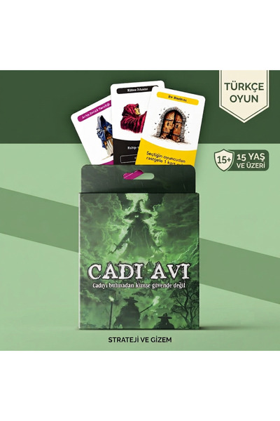 Luxmon Witch Hunt Role Playing and Strategy Card Game