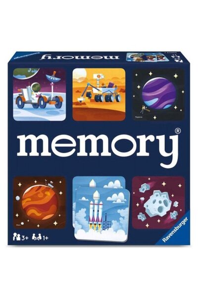 RAVENSBURGER Επιτραπέζιο Παιχνίδι Μνήμης Διαστήματος (20424)