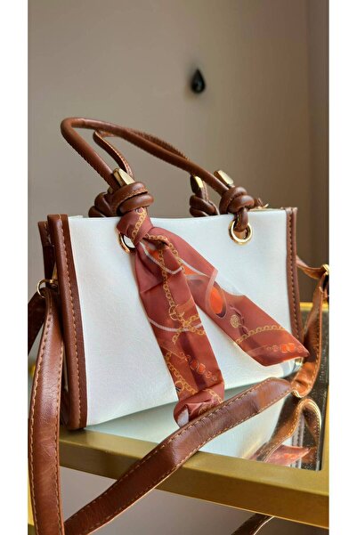 chocolatebag Women's Tote Bag with Strap and Scarf
