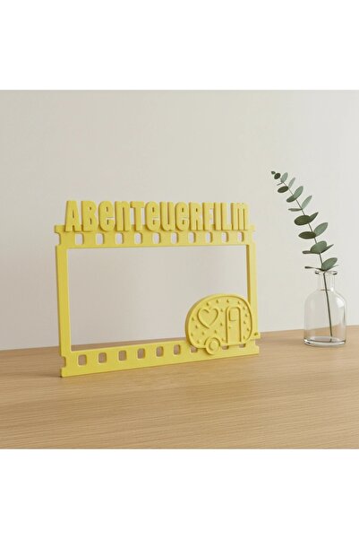 OEM Artă Decorativă de Perete 'Abenteuerfilm' cu Design Filmstrip și Caravană...