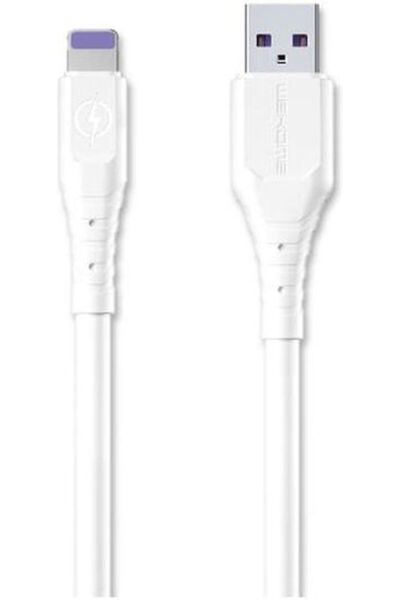 WK WDC-152 Καλώδιο USB-A σε Lightning Λευκό 3μ
