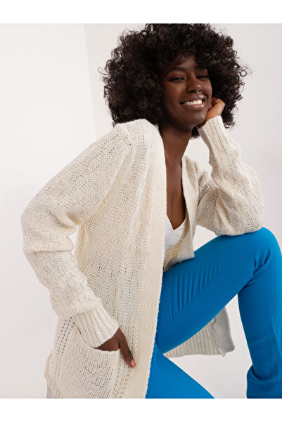 Factory Price Cardigan Dama Ecru