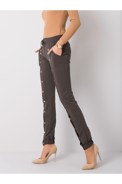 Factory Price Pantaloni Trening Dama Khaki