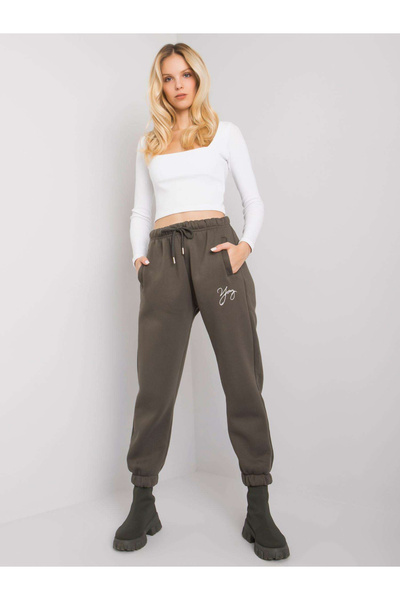 Factory Price Pantaloni Trening Dama Khaki