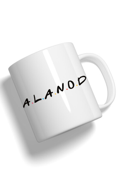 Generic Fashion World Mug Printed with High-quality Friends by name ALANOD