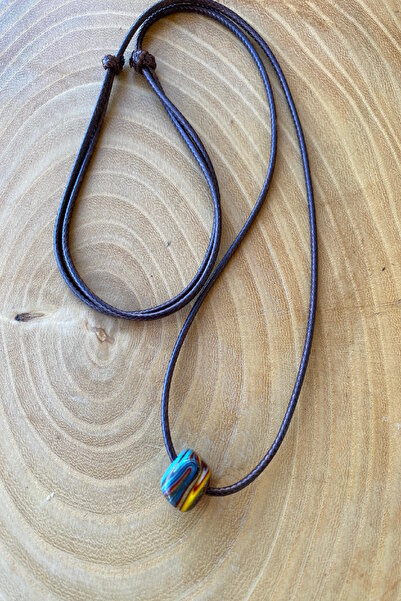 Shepidi Black Korean String Glass Beads Adjustable Necklace