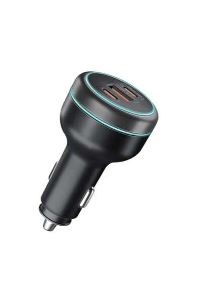 ELTRAZONE شاحن سيارة 230 واط سريع الشحن ™   منافذ USB-C مزدوجة لتوصيل الطاقة ...