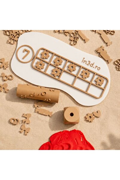 OEM Set educațional Montessori, matematică distractivă, joacă-te cu plastilin...