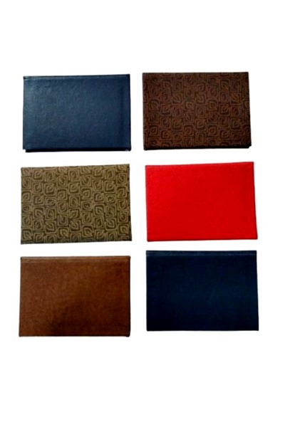 Gülpaş Hard Cloth Cover Notebook 72 Sheets Lined 11X16,5Cm Assorted - 2 Pcs