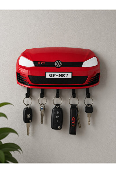 bambam 3d Golf Gtı Mk7 Wall Key Hanger Modern Hanger Key Holder