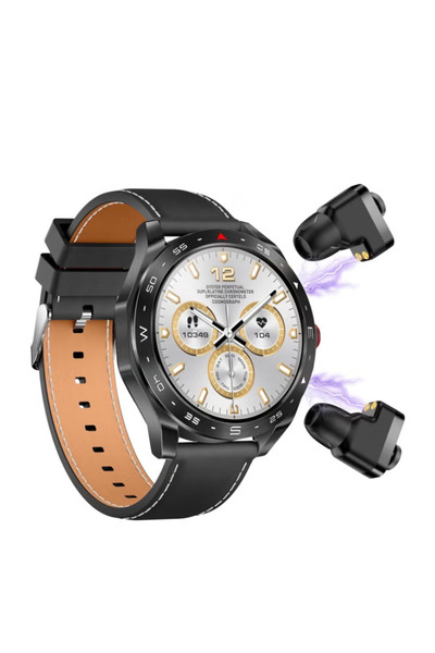 haino teko germany WIDGETS MATRIX Hybrid Smart Watch with Earbuds,1.52” HD Bi...