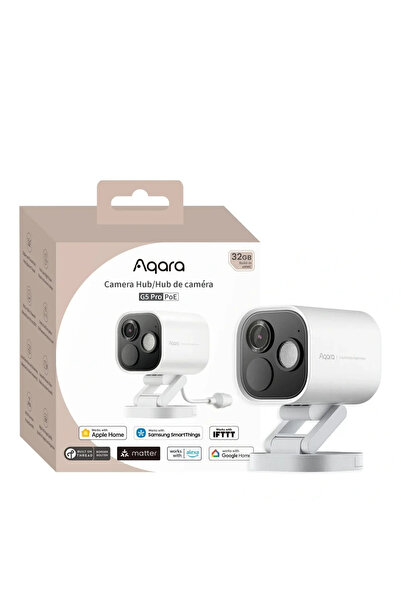 Aqara Camera Hub G5 Pro PoE 4MP Cameră inteligentă de exterior, PoE, Controle...