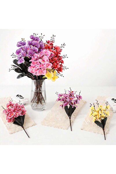 CASA JOY Flori artificiale 2 bucăți/set Orhidee, 40 cm Culori diverse En-gros