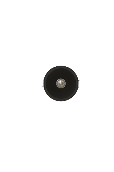 InLight Σποτ χωνευτό 7W 3CCT σε μαύρο χρώμα X00240B