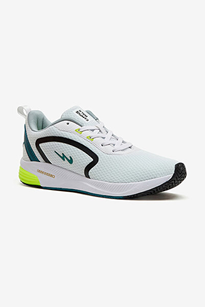 Campus Men CAMP KARL Die Cut Eva Lace-Up Running Shoes-White