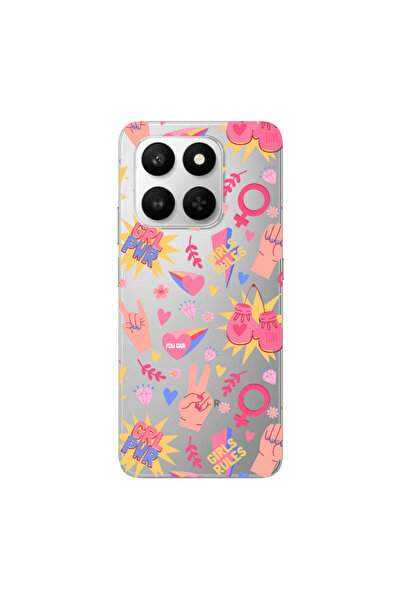 Other Honor Magic 400 Smart Grl Pwr 2 Transparent Silicone TPU Θήκη