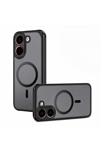 Techsuit Husa MagSafe pentru Xiaomi Poco X8 Pro, Techsuit, PureFrost, Neagra ...