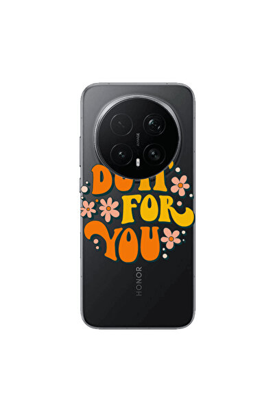 Other Honor Magic 8 Lite Pro Do it For You Transparent Silicone TPU Θήκη