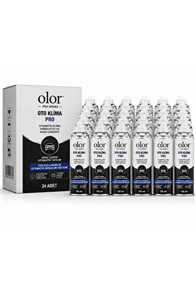 Olor Koku Oto Klima Pro Koku Bombası 24lü Set