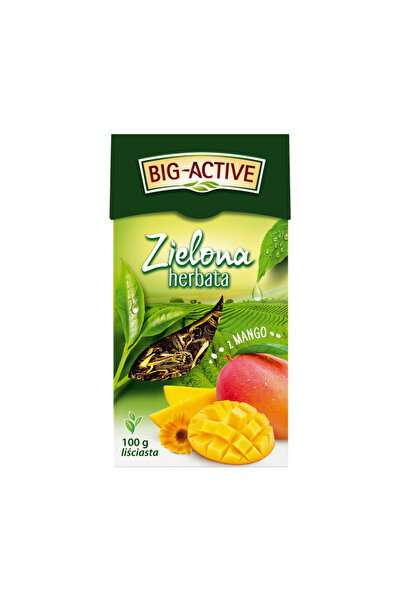 Generic Brand Ceai verde, Big-Active, cu mango, 100g