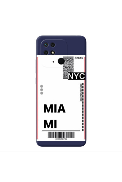 Other Xiaomi Redmi 10C Miami NYC Dark blue Colored Silicone TPU Θήκη
