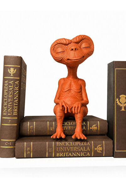 3dlink Statuetă Alien Decorativă – Figurină Sci-Fi pentru Birou sau Raft