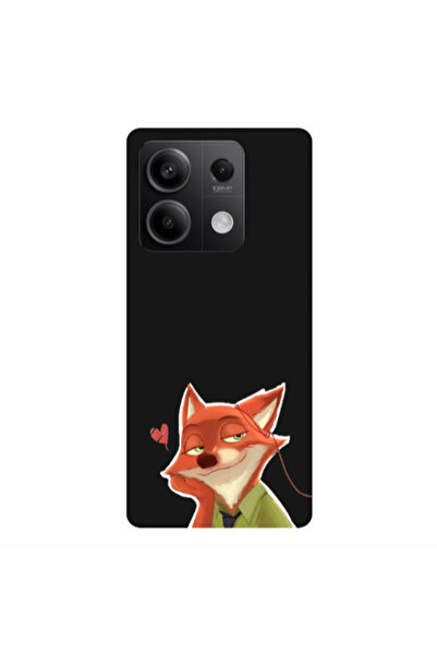 Other Xiaomi Redmi Note 13 5G Valentines 15 Black Colored Silicone TPU Θήκη